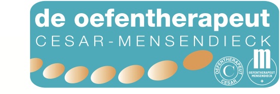 Logo de oefentherapeut Cesar-Mensendieck